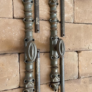 Vintage Window Hardware. Antique Camion Frères French Crémones.