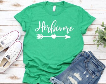 Gift for Vegetarian, Vegan Gift, Herbivore Shirt, Vegetarian Shirts, Vegan Shirt, Plant based, Nature lover, Mom gift, Healthy food, diet