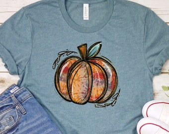 Fall Pumpkin Shirt, Cute Fall Tee, Cozy Thanksgiving Shirt, Family Thanksgiving Shirt, Fall Lover Tshirt, Cute Pumpkin Tshirt