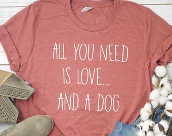 Dog Shirt, Dog Lover T-shirt, Funny Dog Mom Shirts, I Love Dogs, Fur Mama Shirt, Dog Rescue, Valentines Gift for dog mom, best dog dad gifts