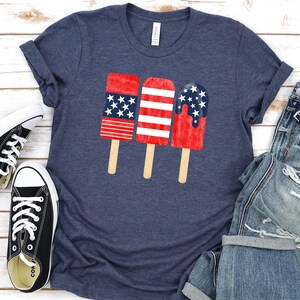Popsicle Shirt, 4th of July Shirt, American Family Shirt, Matching Family Shirt, Patriotic Shirt,  Independence Day Outfit, American Patriot