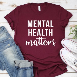 Mental Health Matters Shirt, Mental Health Awareness Shirt, Mental Health T-Shirt, Mental Health Month, May is Mental Health Green Month