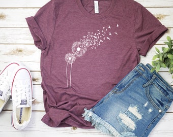 Dandelion Tshirt | Etsy
