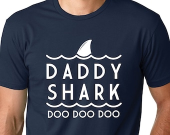 Fathers Day Gift -  Daddy Shark Shirt, Daddy Shark, Dad Shark T-Shirt, Shark family Party Shirt, Family Shark Shirts, Daddy Shark T-Shirt