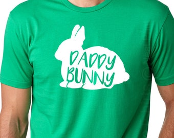 Daddy Bunny, Easter Mens Shirt, Funny Dad Easter Gift, Dad Easter Shirts, Daddy Bunny Shirt, Family Easter Shirts, Daddy Mommy baby Easter