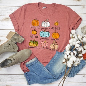 Pumpkin Patch - Pumpkin Shirt, Pumpkin Varieties, Halloween Pumpkin Shirt, Pumpkin Shirts, Pumpkin Shirt For Women, Halloween tees