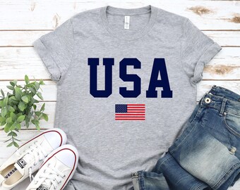 新品タグ付き◇AMERICANA◆Off the grid T-shirt USA Tee - USA Unisex T-shirt - Patriotic Shirt - USA Shirt