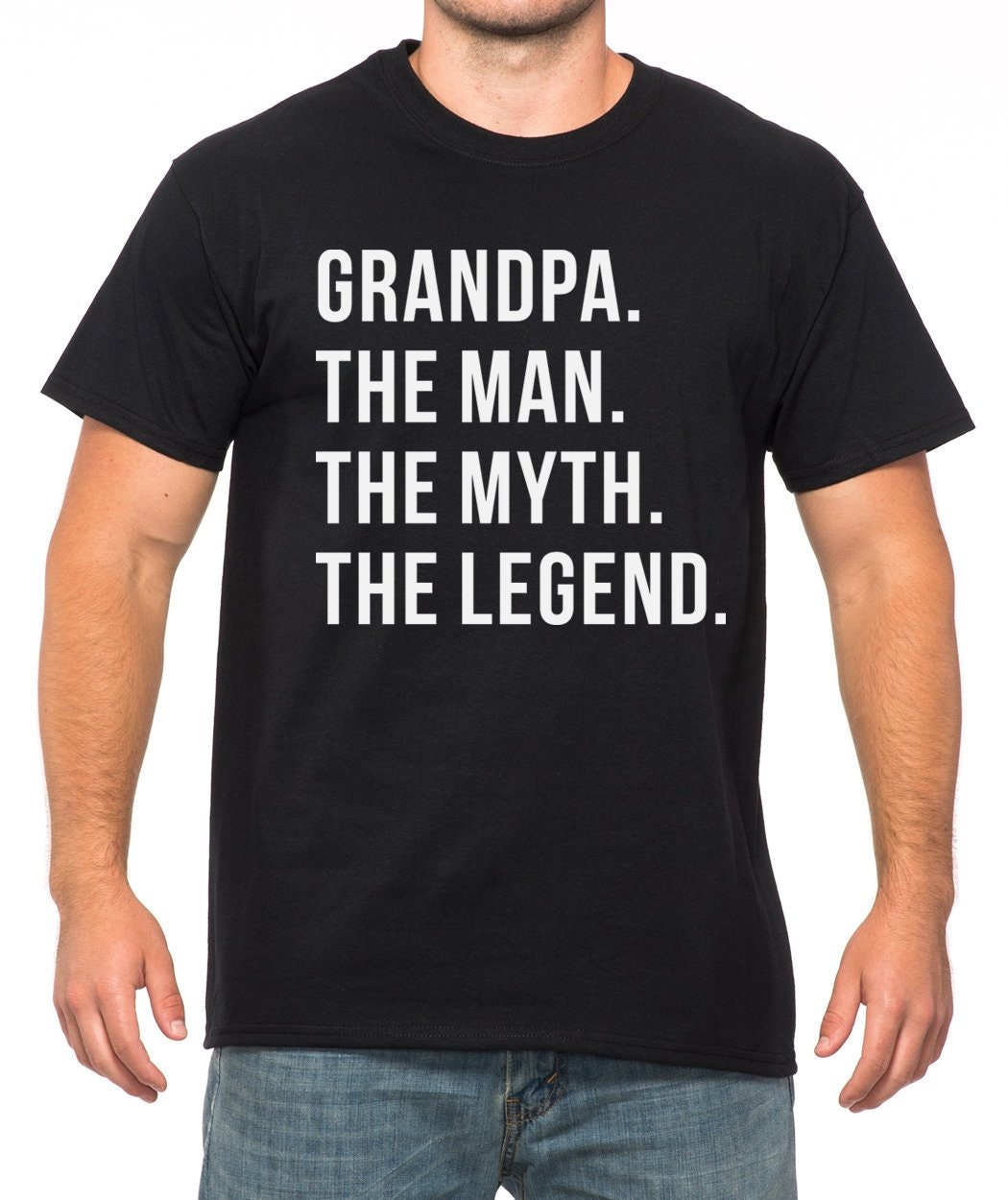 Funny Grandpa Shirt for Grandpa the Man 