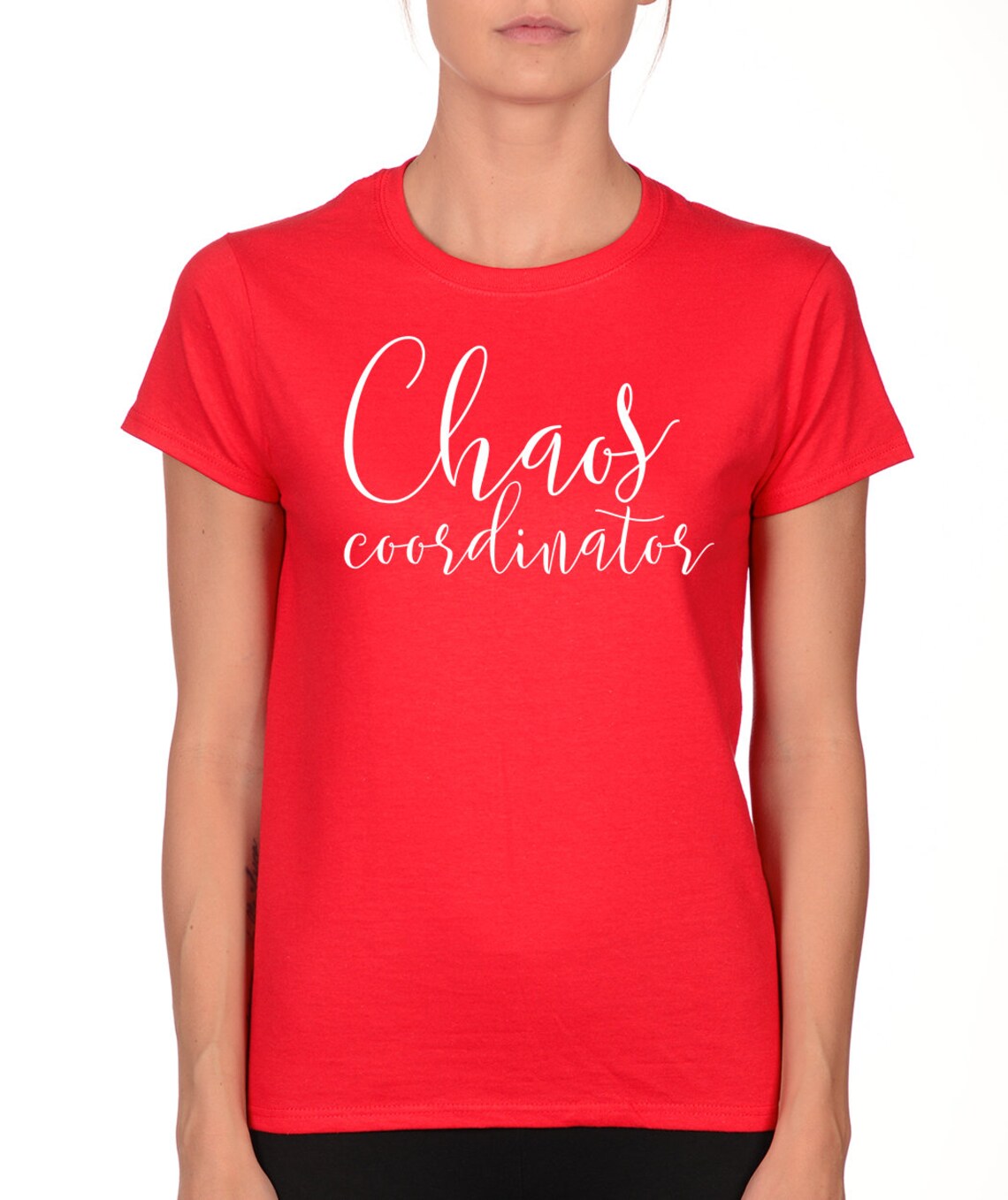 Chaos Coordinator Shirt for Women Gift for Mom, Aunt, Friend