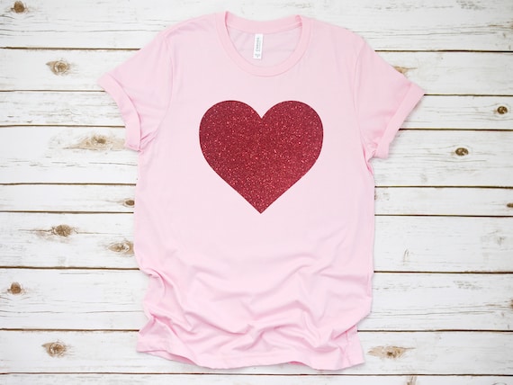 love heart shirt womens