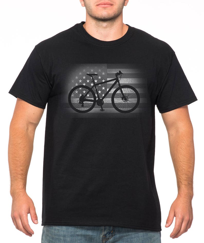 cycling motif t shirts