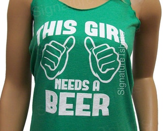 St Patricks Day Tank Top Party Green Irish Womens Tank top