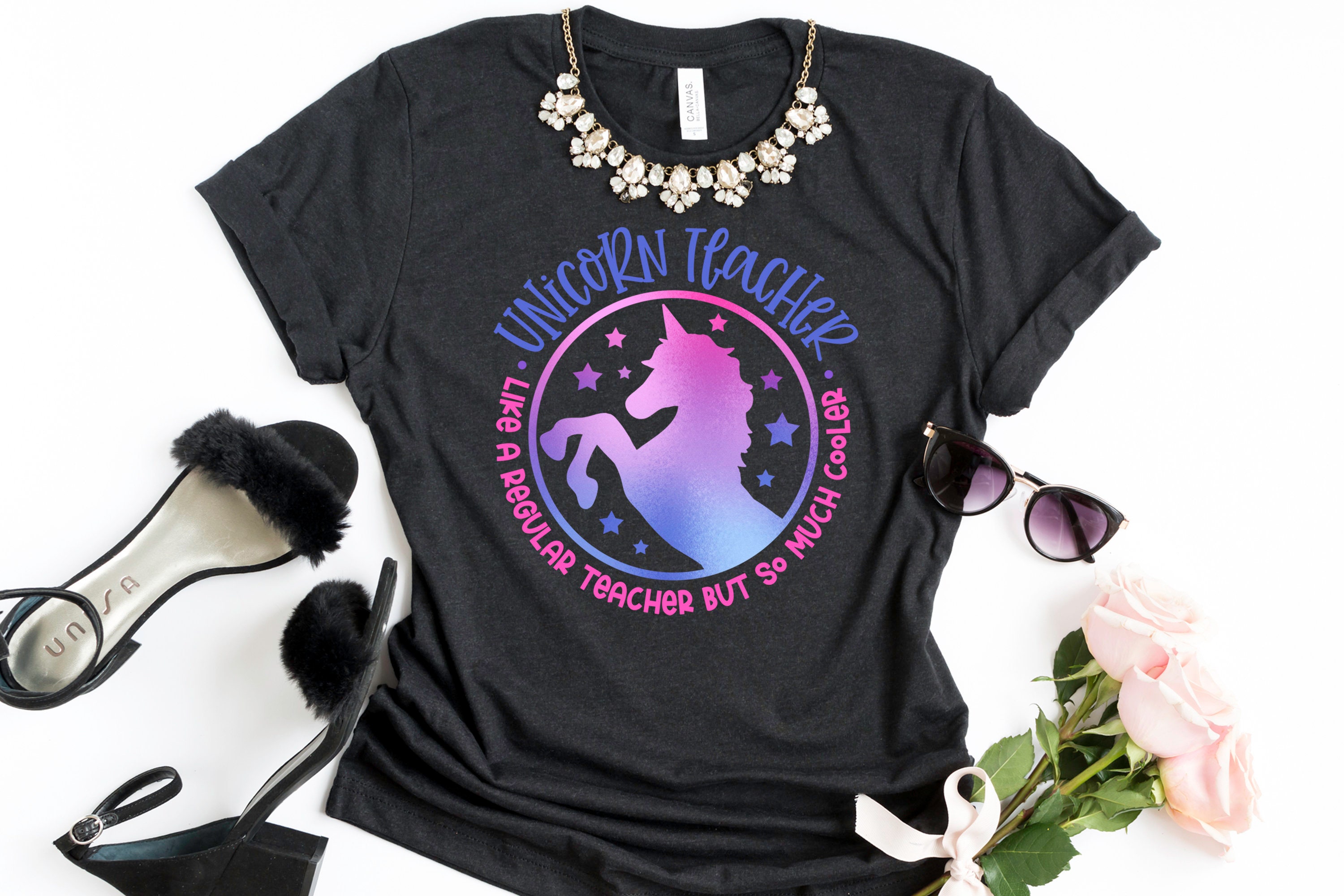 unicorn teacher shirt