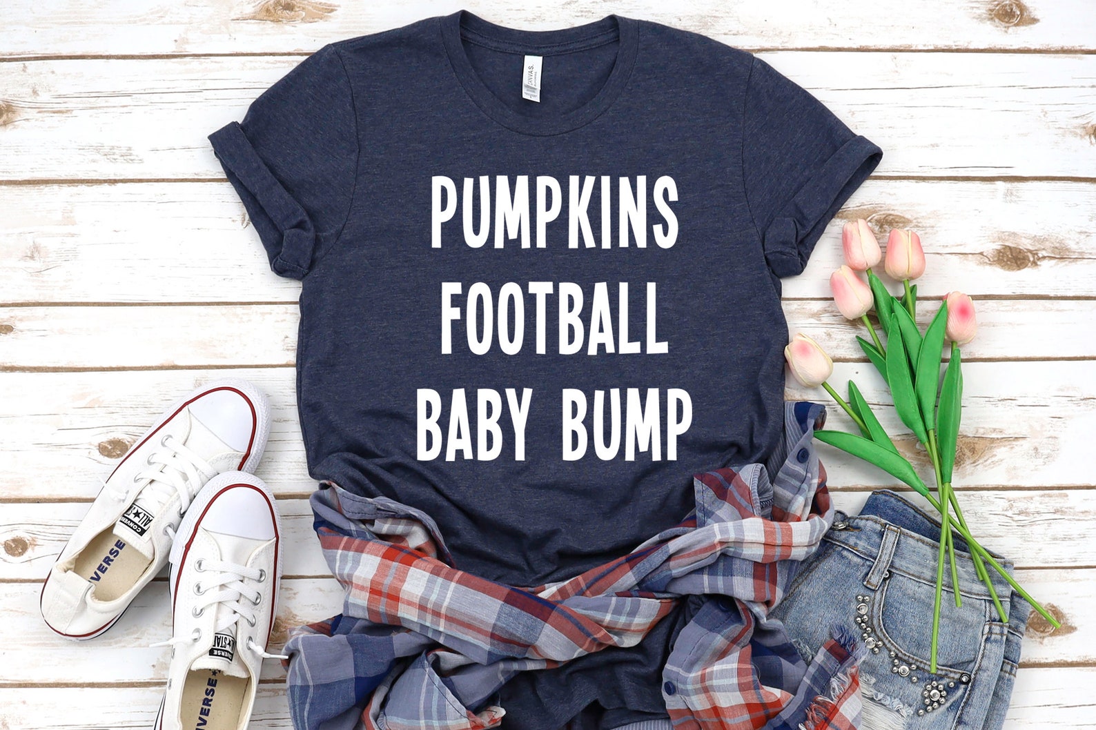 Football Pregnancy Shirt Football Maternity Shirt Fall Etsy