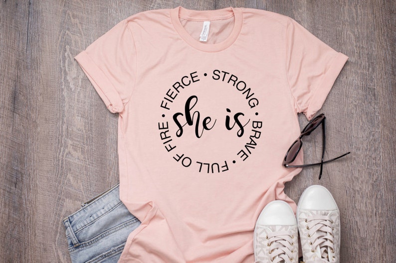 Download She is Strong She Is Fierce She is Brave She is Full of | Etsy
