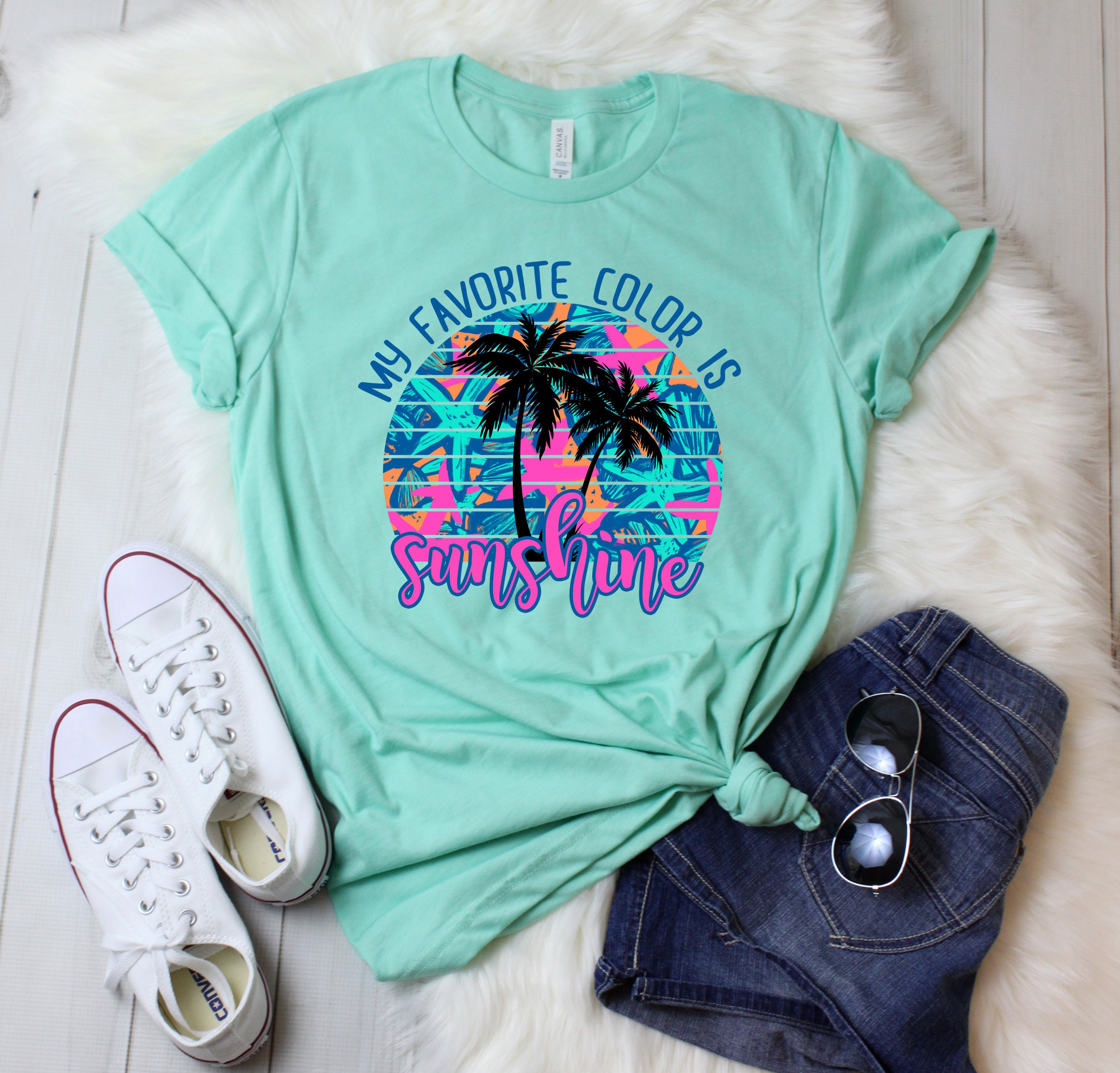 Sunshine T-shirt Cute Graphic Tee Funny 