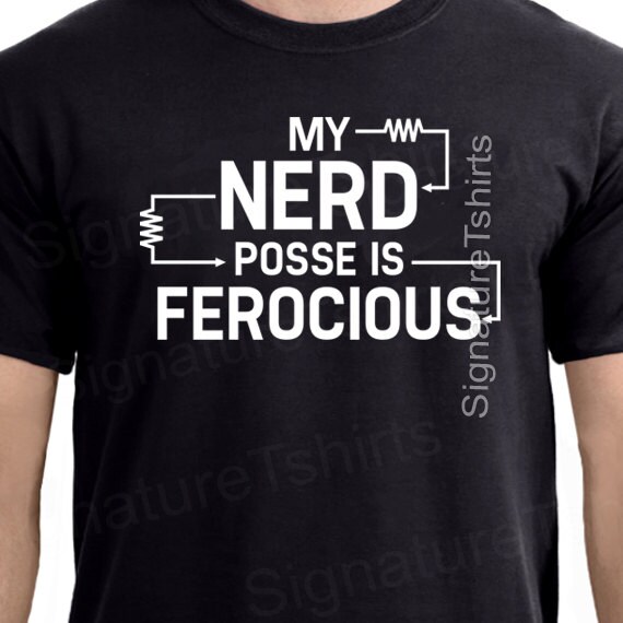 i am a nerd t shirt