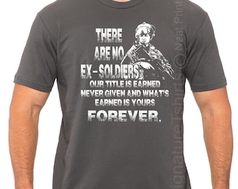 Soldier Forever shirt, US Army shirt, Holiday Gift, Military T Shirt, Husband Gift, Veteran T-Shirt, Gift for soldier,American hero, patriot