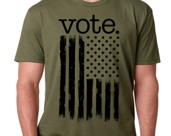 Vote Shirt, 2024 Election Shirt, Voter Tee Shirt, Voting shirt, Politics Shirt, Election day Shirt, Vote Shirt for Women Men, USA Flag Shirt