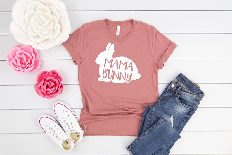 Family Easter Mama Bunny Shirt Easter Shirt for Mom Etsy