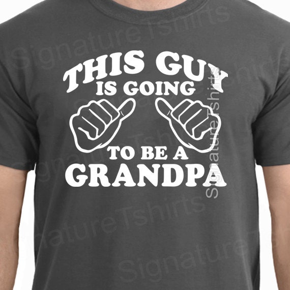 Baby Announcement Grandpa Gift 