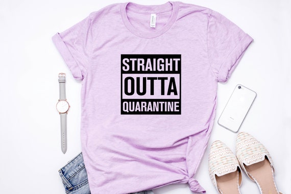 Straight Outta Quarantine Isolation Spring Break 2020 T-Shirt Straight Outta Quarantine Isolation Spring Break 2020 T-Shirt