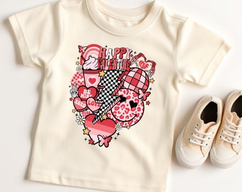 Happy Valentine Shirt, Valentines Day Graphic Shirt, Matching Family Shirt, Kids Valentine, Valentines Day Gift,Teacher Shirt, Heart Shirt