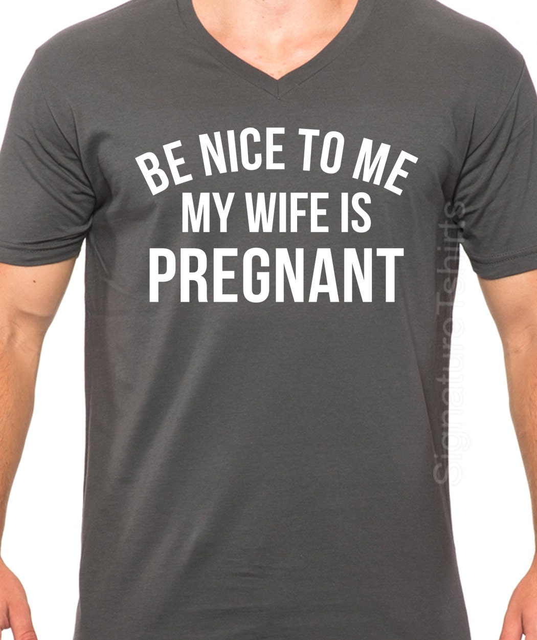 Wife is Pregnant Mens T Shirt
