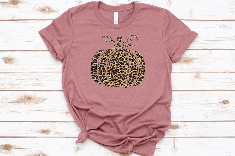 Leopard pumpkin shirt Cheetah Pumpkin Cheetah Pumpkin shirt Etsy