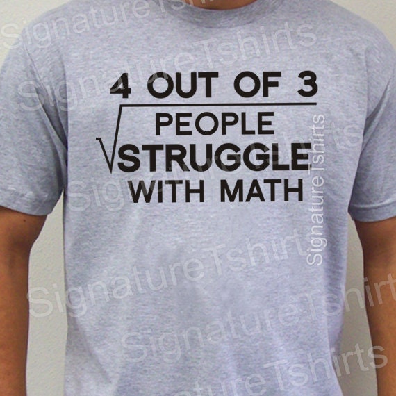 Womens 4 Out Of 3 People Struggle With Math T-Shirt Womens 4 Out Of 3 People Struggle With Math T-Shirt