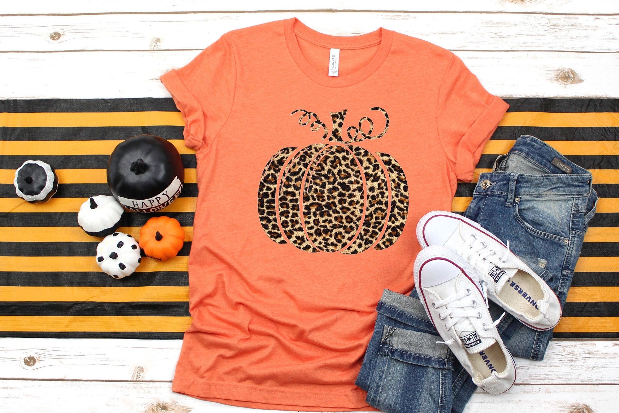 Cheetah Pumpkin Cheetah Pumpkin shirt Leopard pumpkin shirt | Etsy