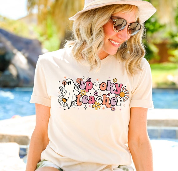 Teacher halloween shirts deals