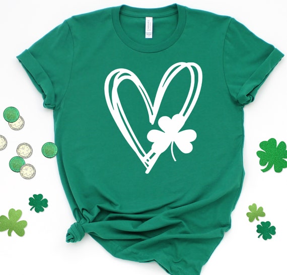 Turtle Heart Leaf Irish St. Patrick Day Clover Heart T-Shirt Turtle Heart Leaf Irish St. Patrick Day Clover Heart T-Shirt