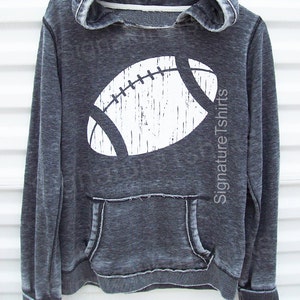 Football Girly Pullover Hoodie Sweatshirt womens sweater sport hooded sweatshirt football jersey Christmas Gift image 1