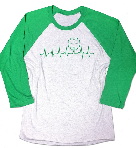 Lucky Heartbeat Shamrock Funny Nurse Saint Patricks Day T-Shirt Lucky Heartbeat Shamrock Funny Nurse Saint Patricks Day T-Shirt