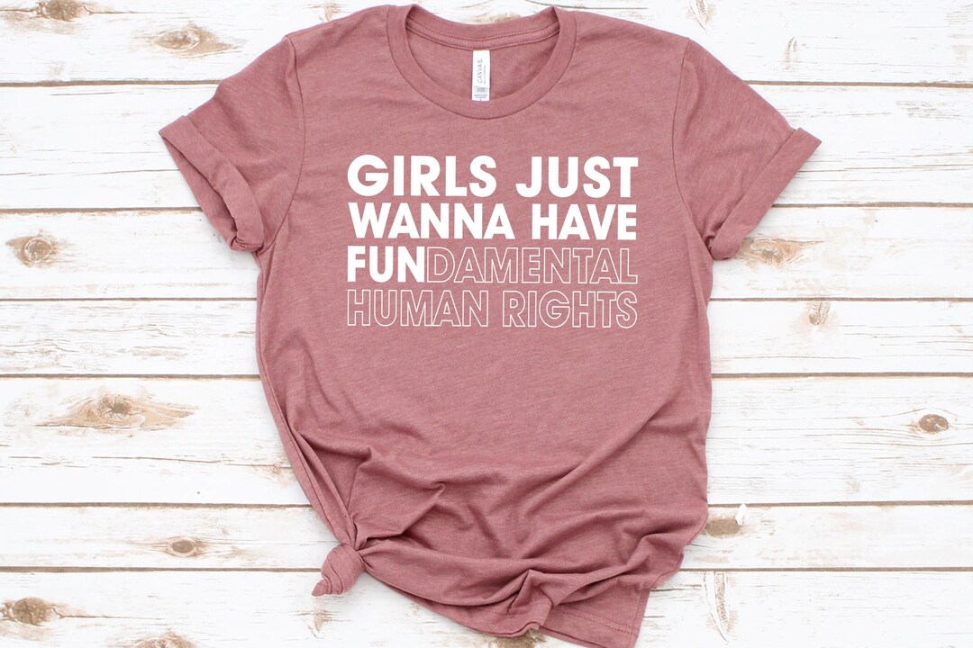 Louisiana Girls Just Want To Have Fundamental Human Rights Text | Kids  T-Shirt