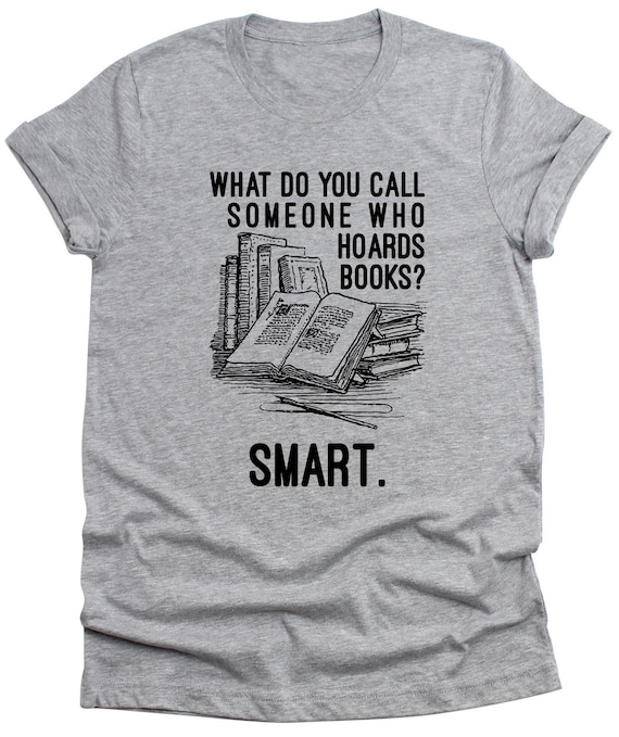Funny Books Gift Mens T-shirt Funny Unisex Book Reading Husband