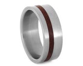 Amboyna Burl Wood Wedding Band