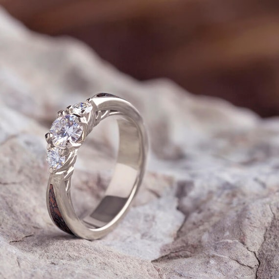 Bone engagement ring sale