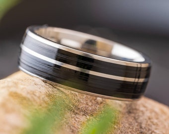 Vinyl Record Wedding Band for Musicians