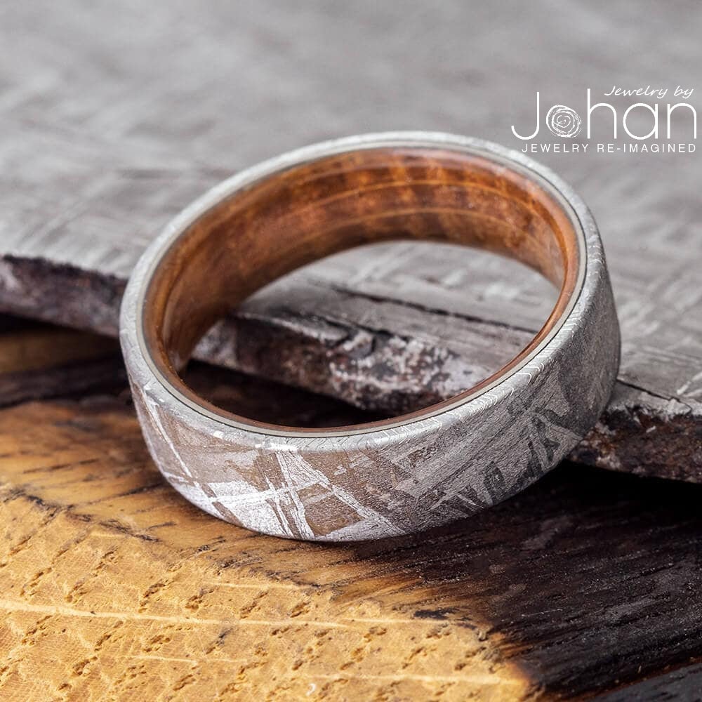 Whiskey Barrel Oak Meteorite Band