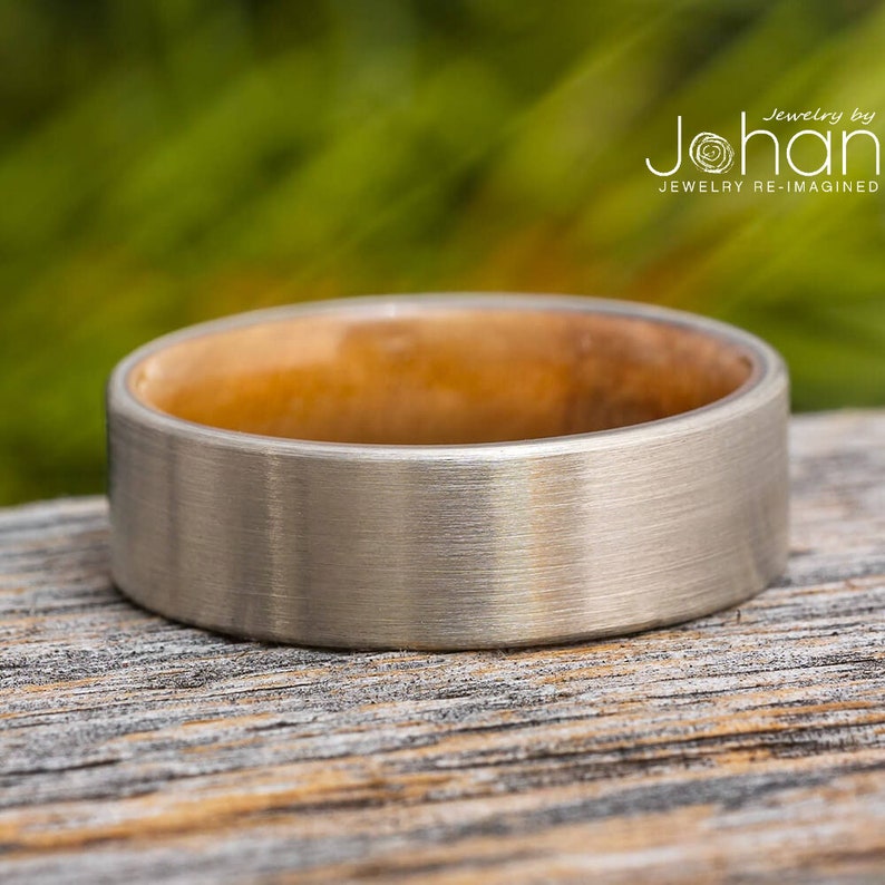 Wood Sleeve Wedding Band