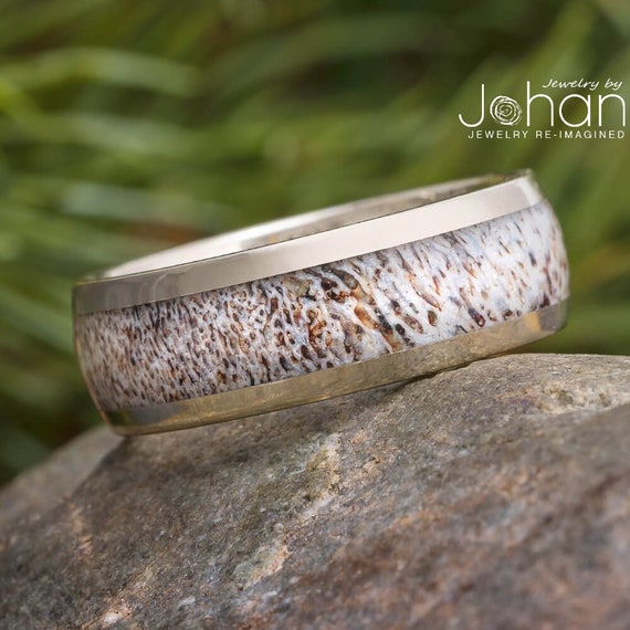 Custom antler rings sale