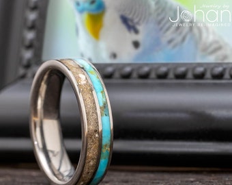 Turquoise & Ash Memorial Band