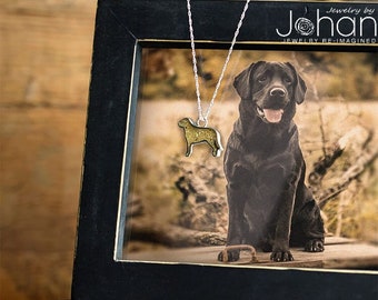 Dog Memorial Necklace With Ashes
