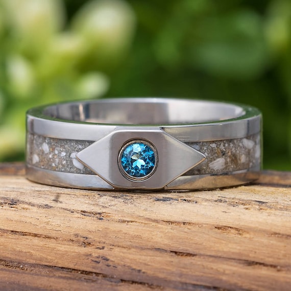 Cremation rings shop mens