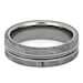Bass String & Meteorite Ring for Musician Wedding Band for - Etsy