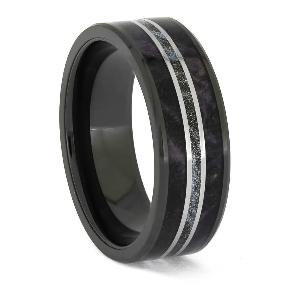High tech shop wedding band