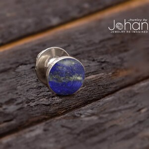 Blue Lapis Lazuli Tie-Tack