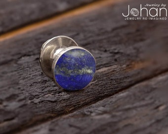 Blue Lapis Lazuli Tie-Tack